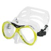 SEAC Capri Siltra Adult PVC Snorkelling Mask Yellow yellow