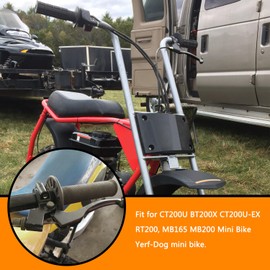 HOLATO 22mm 7/8" Left Clutch Brake Handle Lever Perch for Coleman CT200U BT200X CT100U Baja Massimo MB165 MB200 Yerf-Dog Motovox MBX10 Mini Bike CRF50 XR50 KLX110 SSR125 Pit Dirt Bike (Black)