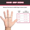Leather Hand Grips Gymnastics Pull Up Training Palm Protector for
