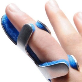 SOLACE CARE Mallet Finger Splint | Soft Foam Malleable Joint DIP Brace | Ligament Strain/Finger Deformity/Arthritis | Finger Immobilising Splint | Broken Finger Splint | Unisex (4PCS, Small)