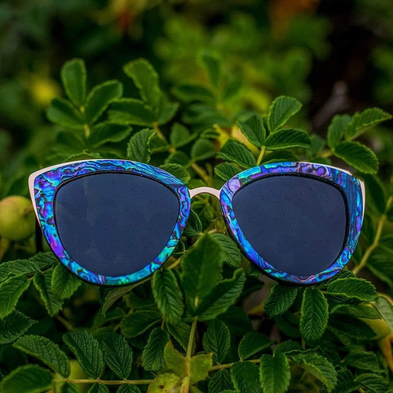 SLYK Bombshell Sunglasses (Abalone Seashell/Smoke)