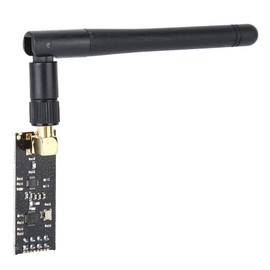 NRF24L01P PA LNA Transceiver Communication Module, 2.4G NRF24L01+PA+LNA 1100m Transceiver Communication Module Replacement with SMA Antenna