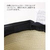 Regnuu Men's Foldable Straw Hat, Linu, Thin Knitting, Poly Braid