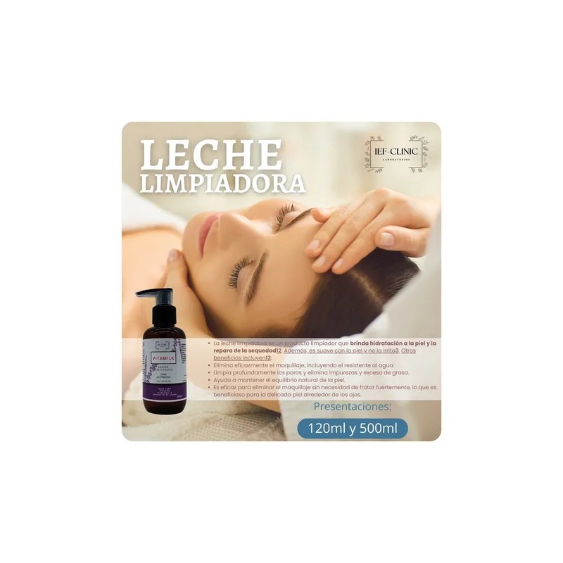 Desmaquillante Facial Vita-milk Leche Limpiadora Profesional