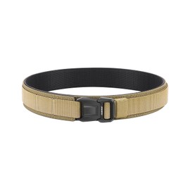 FAIRWIN Duty Belt, Tactical Battle Molle 1.5 Inch Carry Belts for Men with Quick Release Seatbelt Buckle