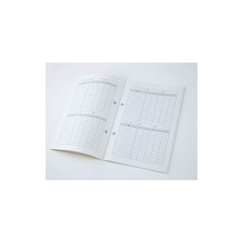 GOLD'S GYM Training Notebook A5 Size 104 Days/Gray