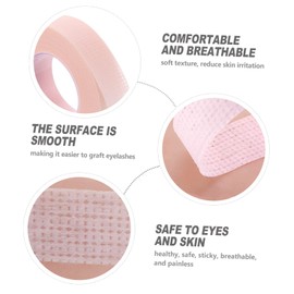 Vaguelly 6Rolls Breathable Eyelash Extension Tape for Eyelash Isolation and Lower Lash Protection During Extensions