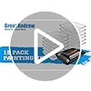 Great Andrew 9 Inch Paint Tray Set, 15-Pack, Plastic Paint