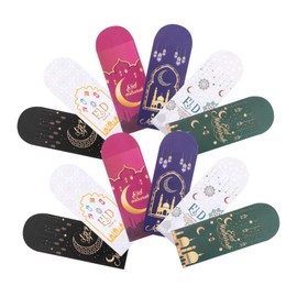 Operitacx Eid Mubarak Eid Money Envelopes Set 12 Unique Paper Envelopes for Ramadan Gifting Islamic Festival Decorations
