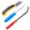 Upholstery Staple Remover and Tack Lifter Tool Set, 3 Pcs