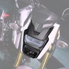 Mokuo Motorcycle Black ABS Bodywork Headlight Cover Fit For Honda