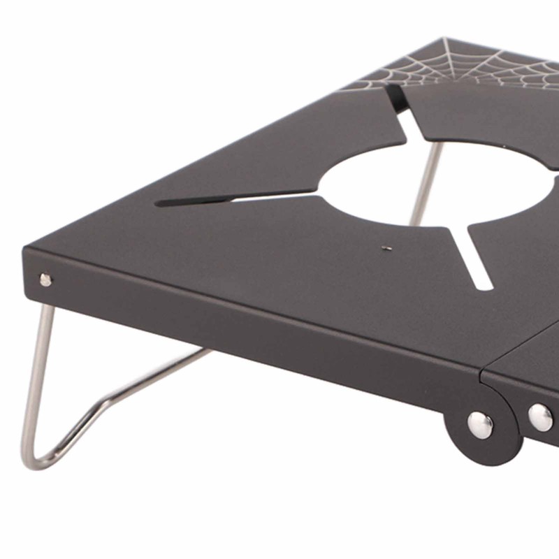 Picnic Table Aluminum Alloy Foldable Portable Mini Camping Stove Table