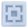 Concrete Breeze Brick Molds Double Square