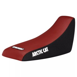 Enjoy Mfg Arctic Cat 50 90 Gripper Seat Cover  2002 - 2005 BLACK/MAROON standard #256