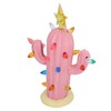 Cactus Figurine Resin Home Decor Plant Cactus Christmas Tree with