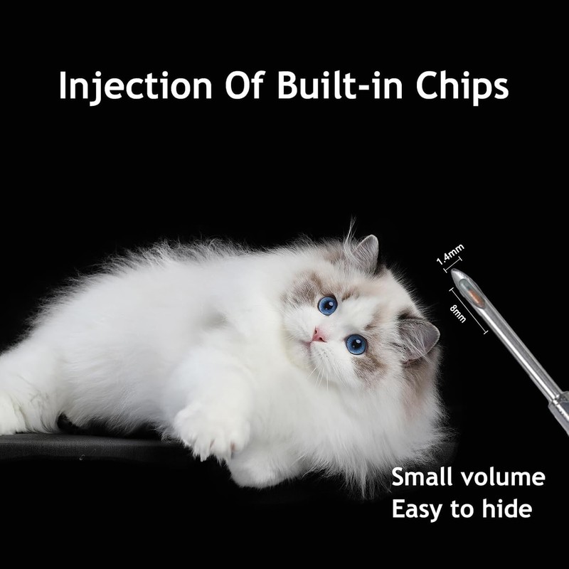 JZLHGOFYTD Animal Microchip EM4305 134.2KHz FDX-B ISO11784/11785 Universal Standard Pet