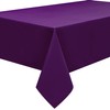 Home Direct Extra Large Rectangular Fabric Tablecloth 140x240cm 55"x94" Violet