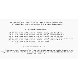 Sellerocity American Made ASME Air Compressor Brass Safety Valve 1/4 NPT Size, 270 PSI, 230 CFM