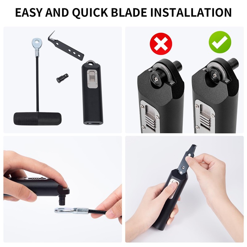 JRYAhydt Windshield Removal Tool Kit,Windshield Removal Tools,Windshield Installation Kit,Universal Car