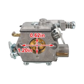 MOTOALL 309376002 Carburetor Chainsaw for Ryobi RY3714 RY3716 with Spark Plug Primer Bulb Fuel Filter