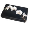 TopMost Metal Wallets and Wallets, orchid, Card and note compartments