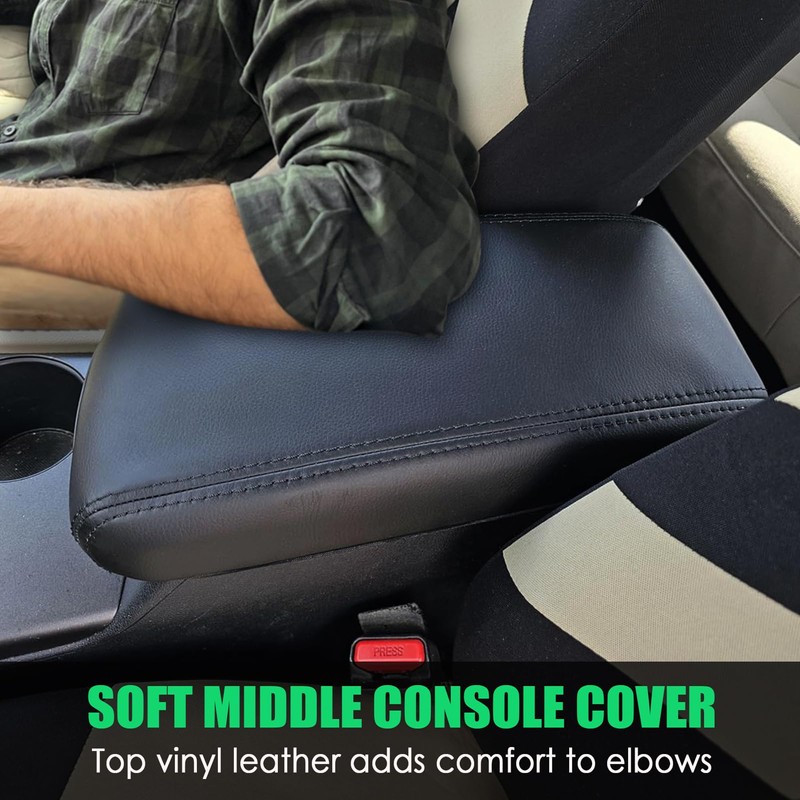 ANMOSVO Center Console Cover for Kia Optima 2011 2012 2013