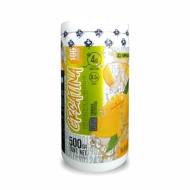 43 SUPPLEMENTS | CREATINA 500G | SABOR MANGO"| Creatina monohidratada de alta pureza | 100 servicios por envase.