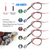 Unbranded 10PCS Car Boat LED Indicator Light 12V 8mm Pilot