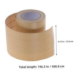 Operitacx 1Rolle Selbstklebende Zierleisten Für Wände Gelbkiefer Holzoptik Für Tv Hintergründe Schlafzimmer Und Einfache Montage Ohne Werkzeug