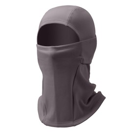 Fjquamitix Fleece Lined Ski Mask Balaclava for Women Men, Winter Thermal Windproof Face Mask Neck Warm for Skiing Cycling Skating Outdoor Sports Gray
