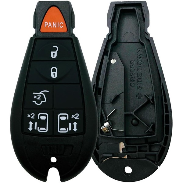 OVIOBOER Replacement Key Fob Shell Case Fits for Chrysler Town