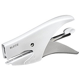 Leitz 55630004 Gripper Stapler Style, Loading Back Artic White