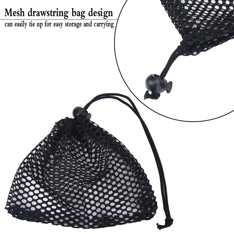 Golf Ball Bag, Golf Ball Mesh Nets Bag with Drawstring