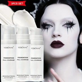 Eronni, 3 Unidades, 37 Ml, Base Mezclable Blanca, Tapa