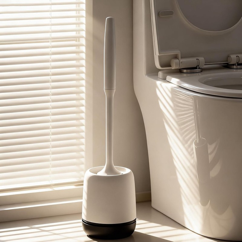 Escobilla para Inodoro YUZITEC con Base Ventilada y Cerdas de