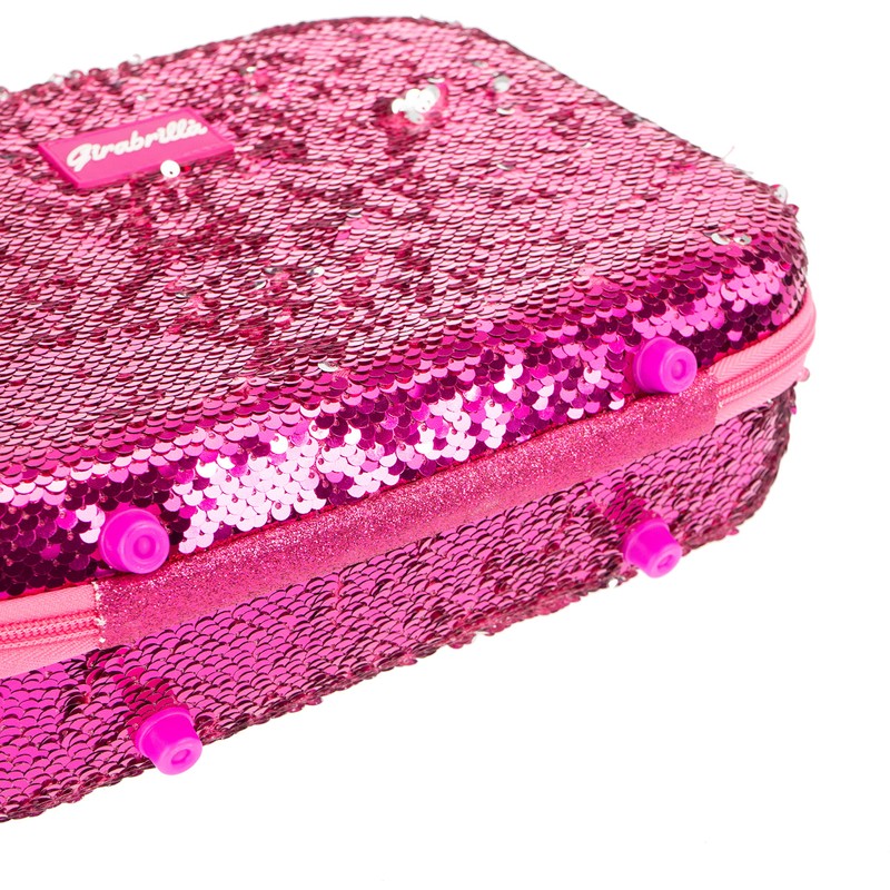 Nice Group Girabrilla Make-Up Case - Magenta/Silver