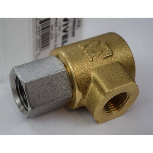 ELEY 90° High Pressure 5000psi Hose Reel Swivel, 1/2"F x