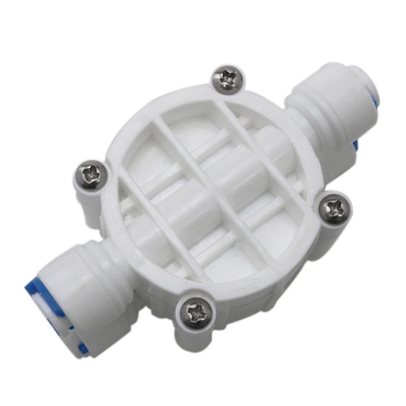 Wantane-4 Way Port Auto Shut Off Valve 1/4" Automatic Shut-Off