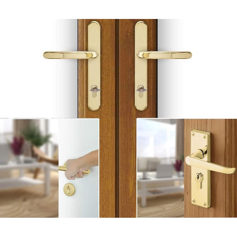 Brass 45/55 Euro Cylinder Door Barrel Lock with Anti-Bump and