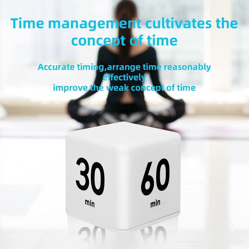 JOYIT Cube Timer 15, 20, 30 and 60 Minutes Countdown