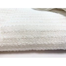 ATHENA [10 Sheets] Bath Towel, 8.7 x 35.4 inches (22 x 90 cm), 2.3 oz (65 g), Hair Towel, Uneven Body Towel, Hotel Style, Beauty Salon, Hair Salon, 100% Cotton