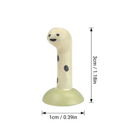 FuninCrea 2 Pcs Mini Aquarium Ornaments, Cute Resin Fish Tank Decoration Creative Submerged Moray Eel Aquarium Decoration Fish Tank Landscape Decoration for Freshwater Saltwater (01#)