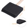 sourcing map 3 Inch Foam Paint Brushes Bevel Edge with