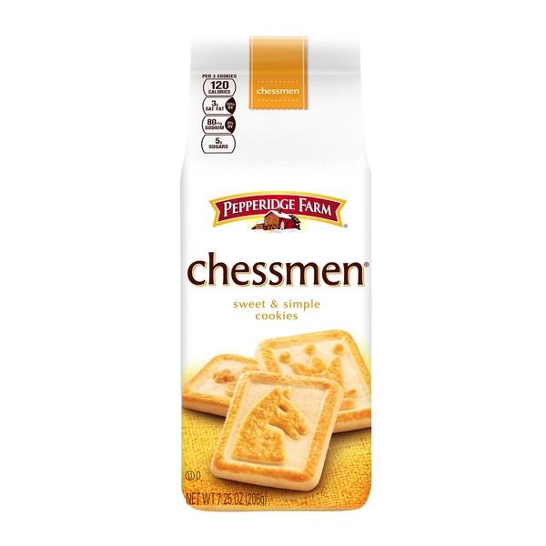 Pepperidge Farm Chessmen Cookies, 7.25-ounce (pack of 6)