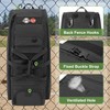 DSLEAF Rolling Baseball Bag with Wheels, Softball Catchers Bag for