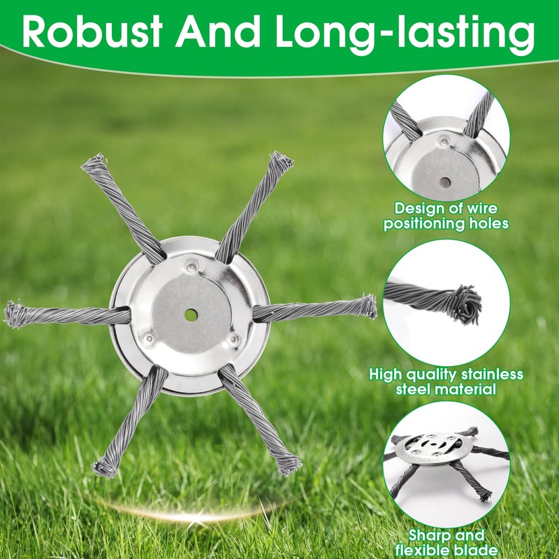 1PCS Weed Eater Blades String Trimmer Replacement Head 2025 New