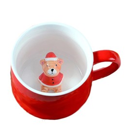 zah 300 ml Animal 3d taza mañana Taza, Christmas Gifts, Estándar