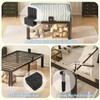 Yitong Angel 14 inch Twin XL Bed Frame with Round