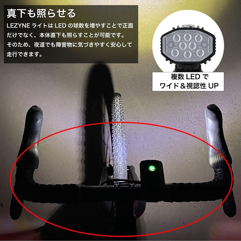 LEZYNE Micro Drive Pro Bicycle Front Light, 1000 Lumens, Satin