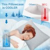 Elegear Cooling Cushion Covers, Breathable, Ultra-Soft Pillow Cases to Protect